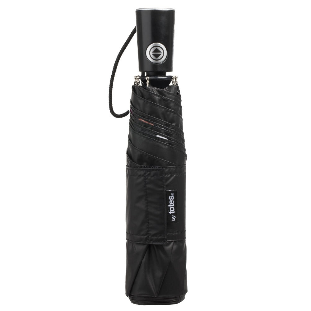 Under Canopy Print Folding Umbrella with Auto Open/Close Technology - Image 14