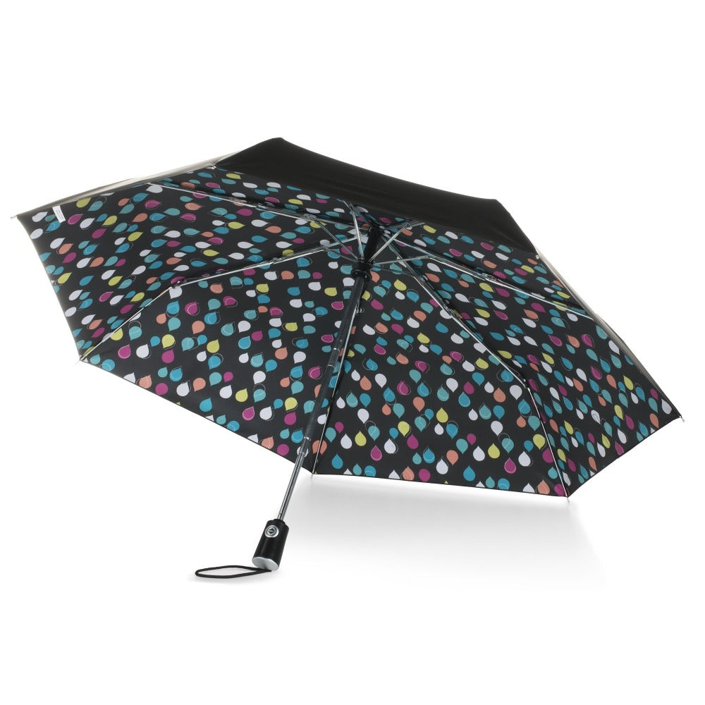 Under Canopy Print Folding Umbrella with Auto Open/Close Technology - Image 10