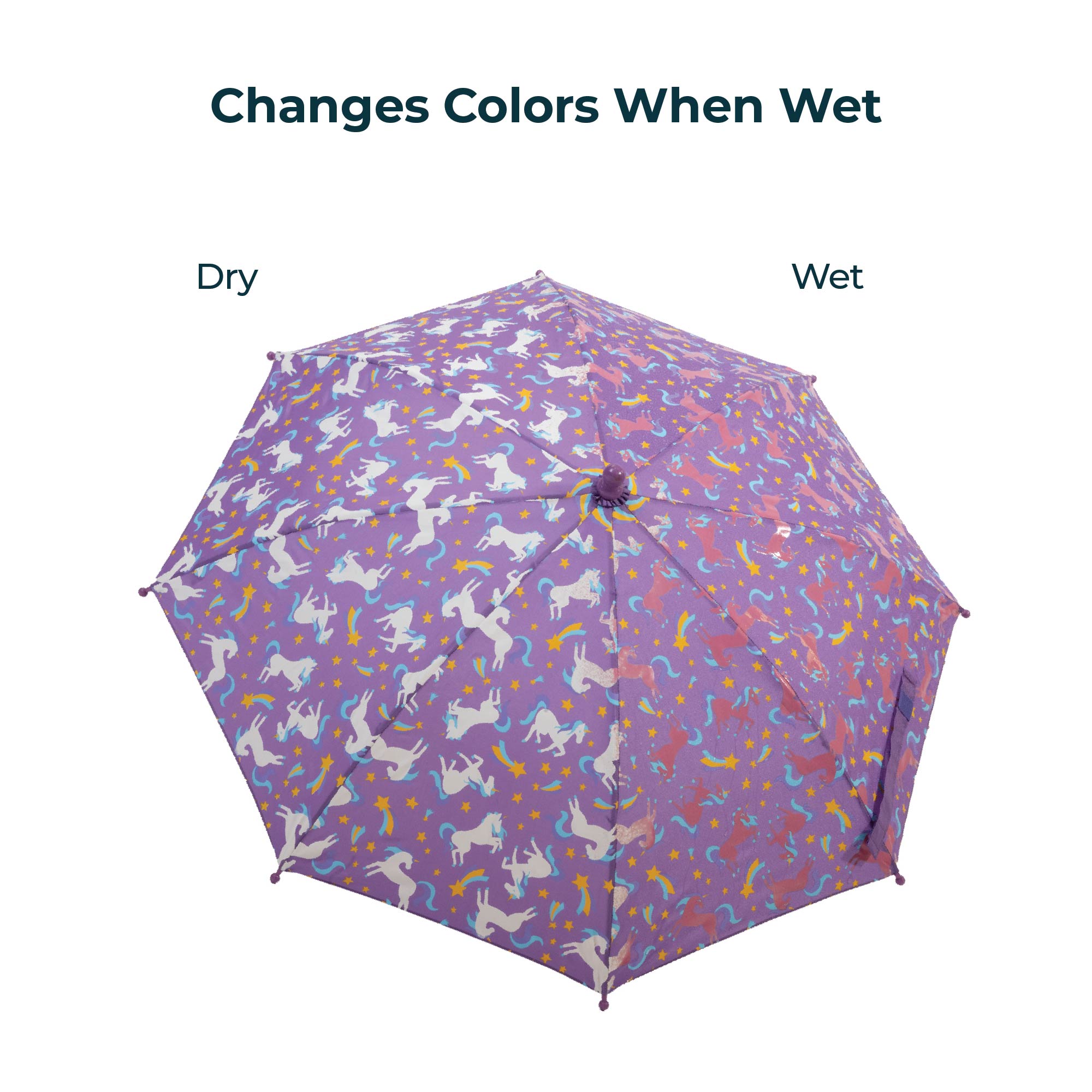 Kid's Rain-Activated Color Changing Umbrella - Image 8