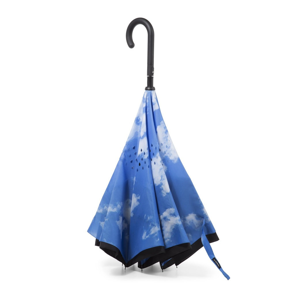 Stick Reverse-Close Umbrella with Under-Canopy Print - Image 20