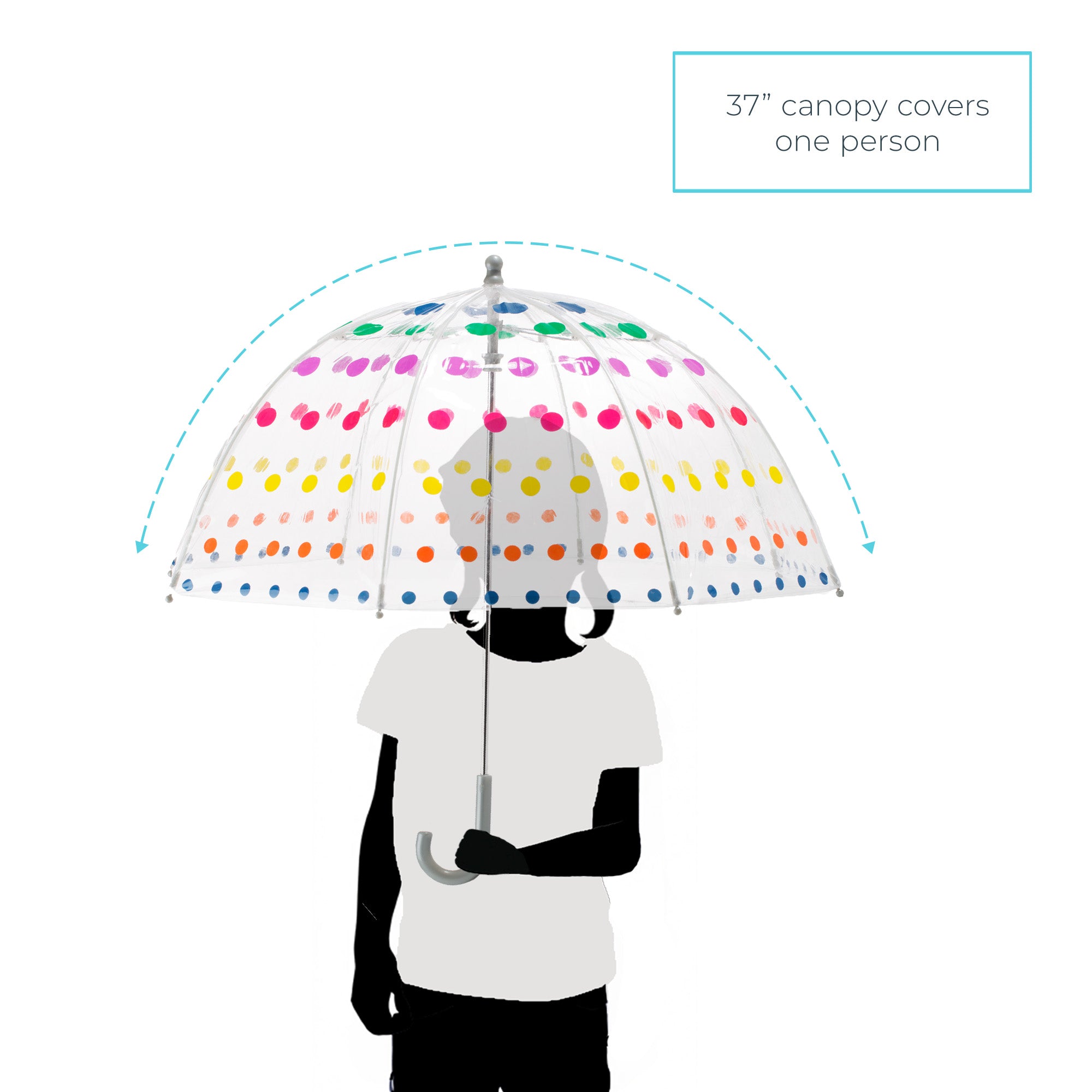 Kid's Clear Bubble Umbrella - Image 29