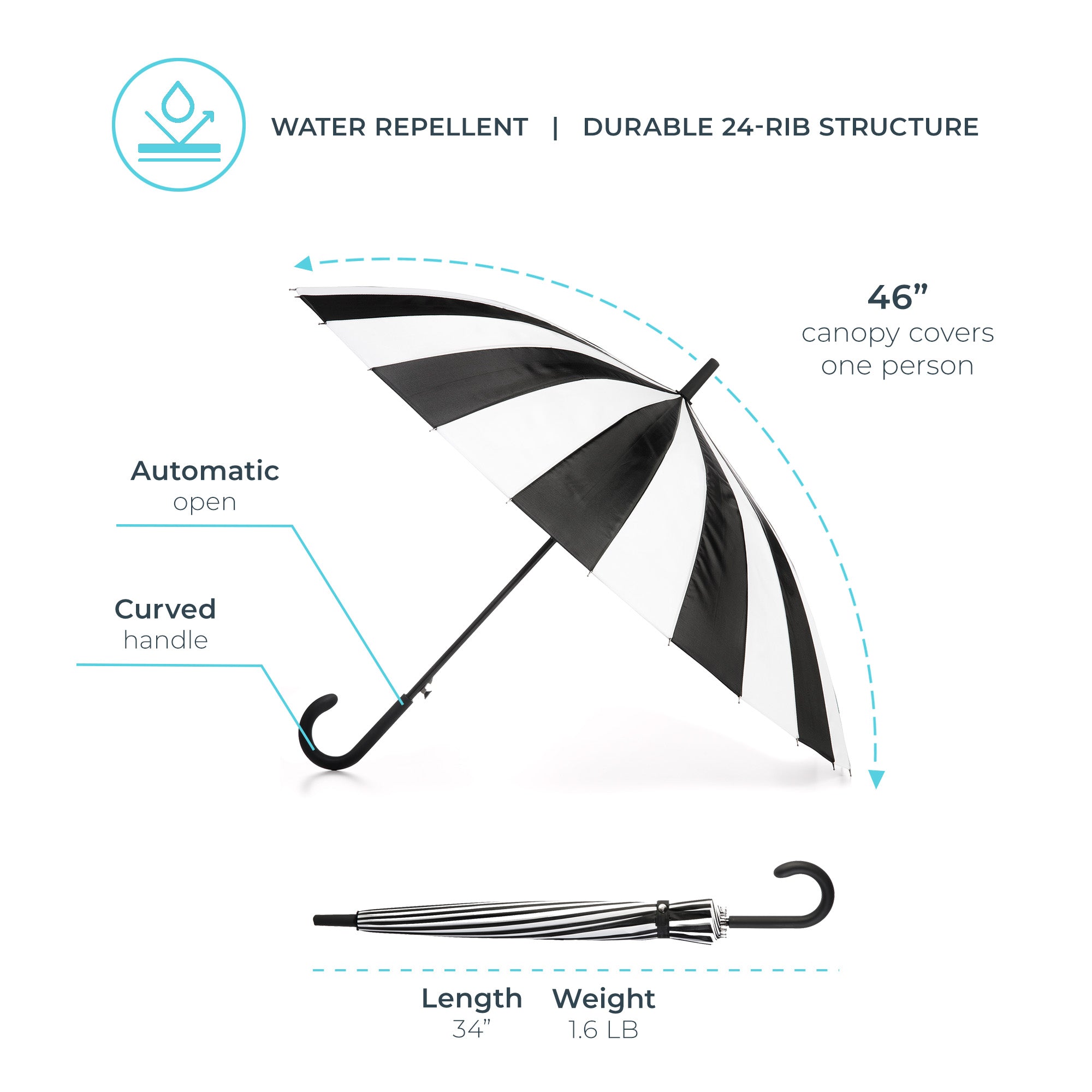 Luxury Stick Umbrella - Image 22