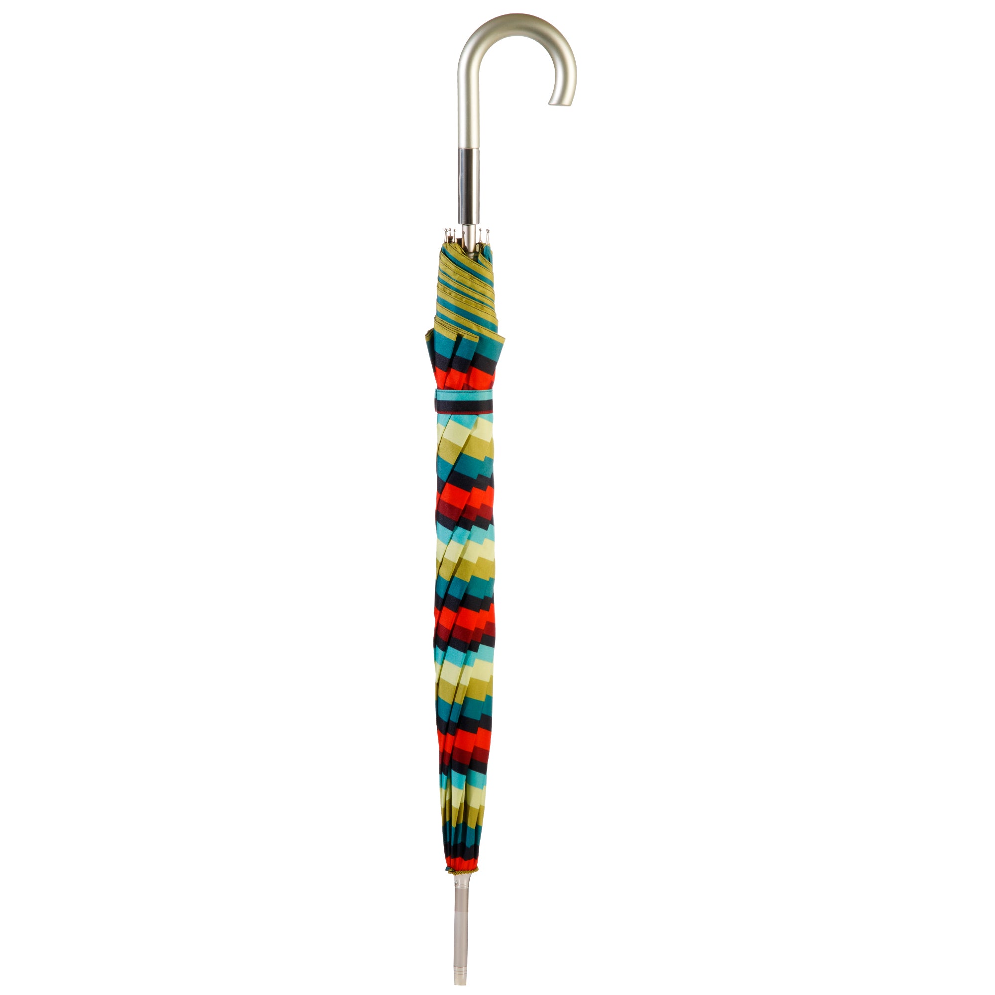 Totes Auto Open J Hook Stick Umbrella - Image 24
