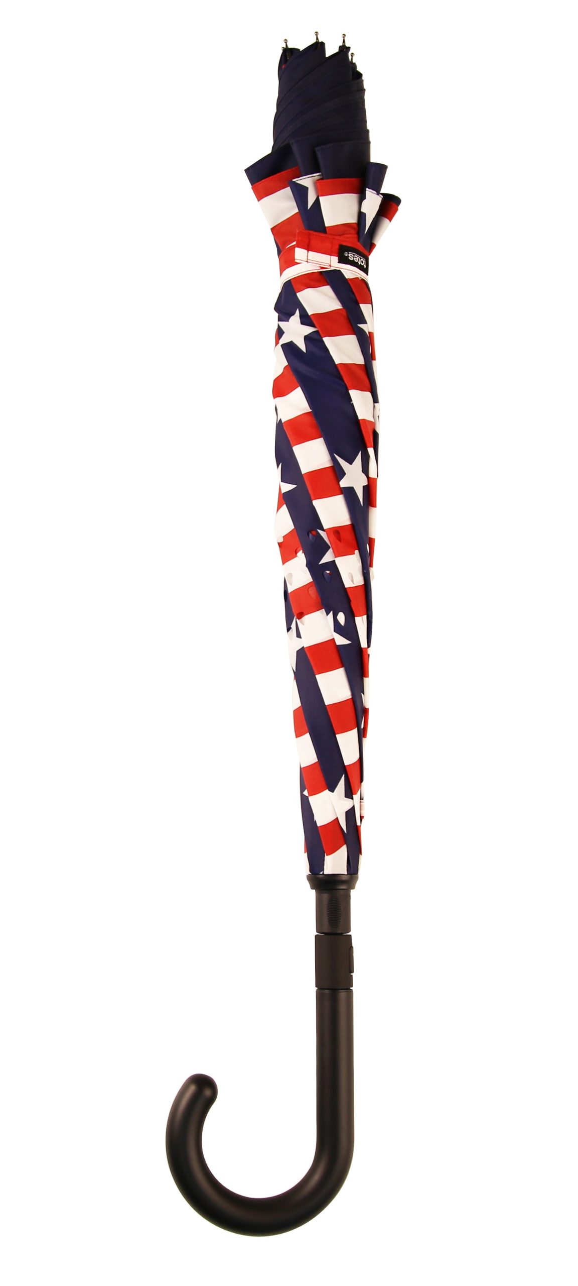 Stick Reverse-Close Umbrella with Under-Canopy Print - Image 9