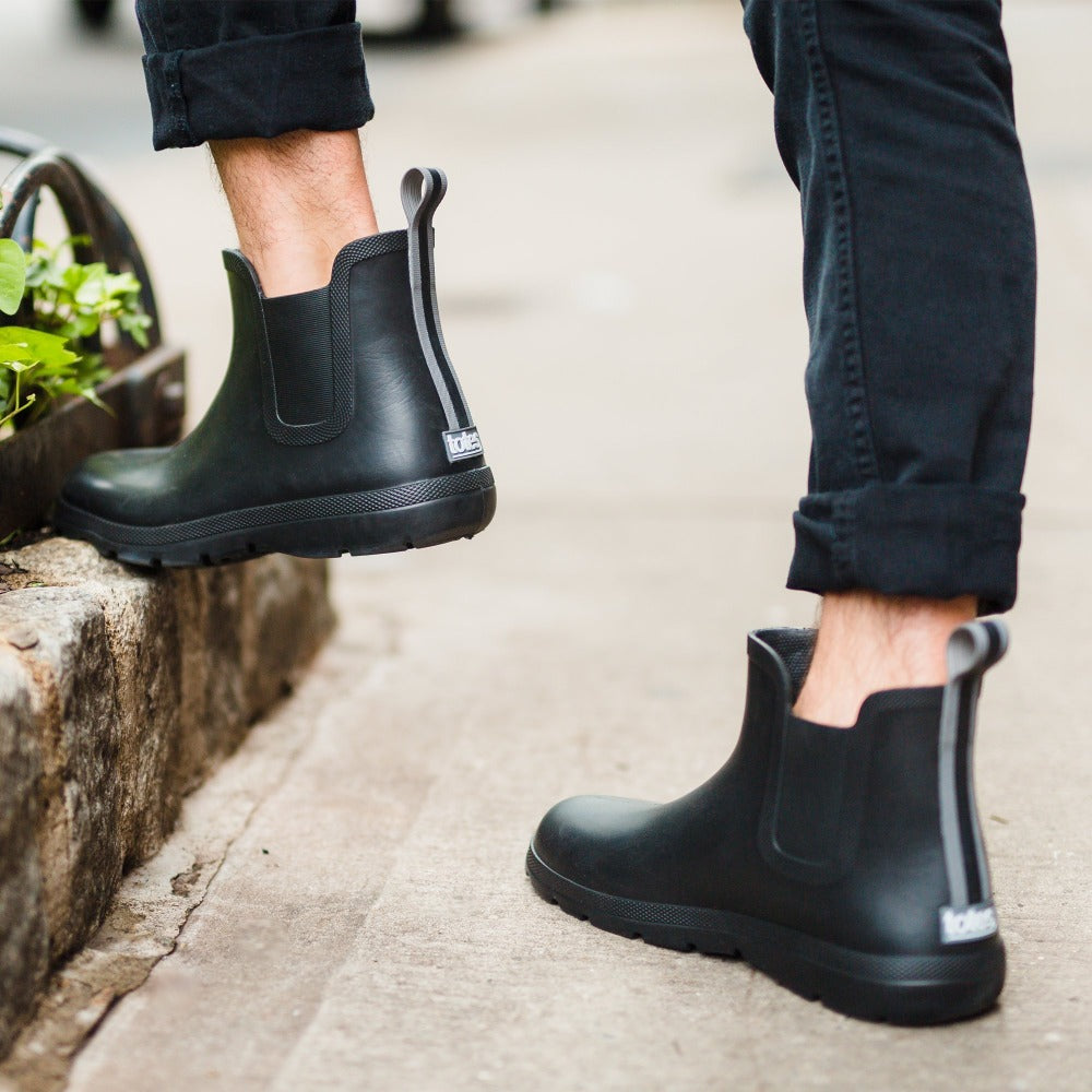 Men's Chelsea Ankle Rain Boots - Image 7