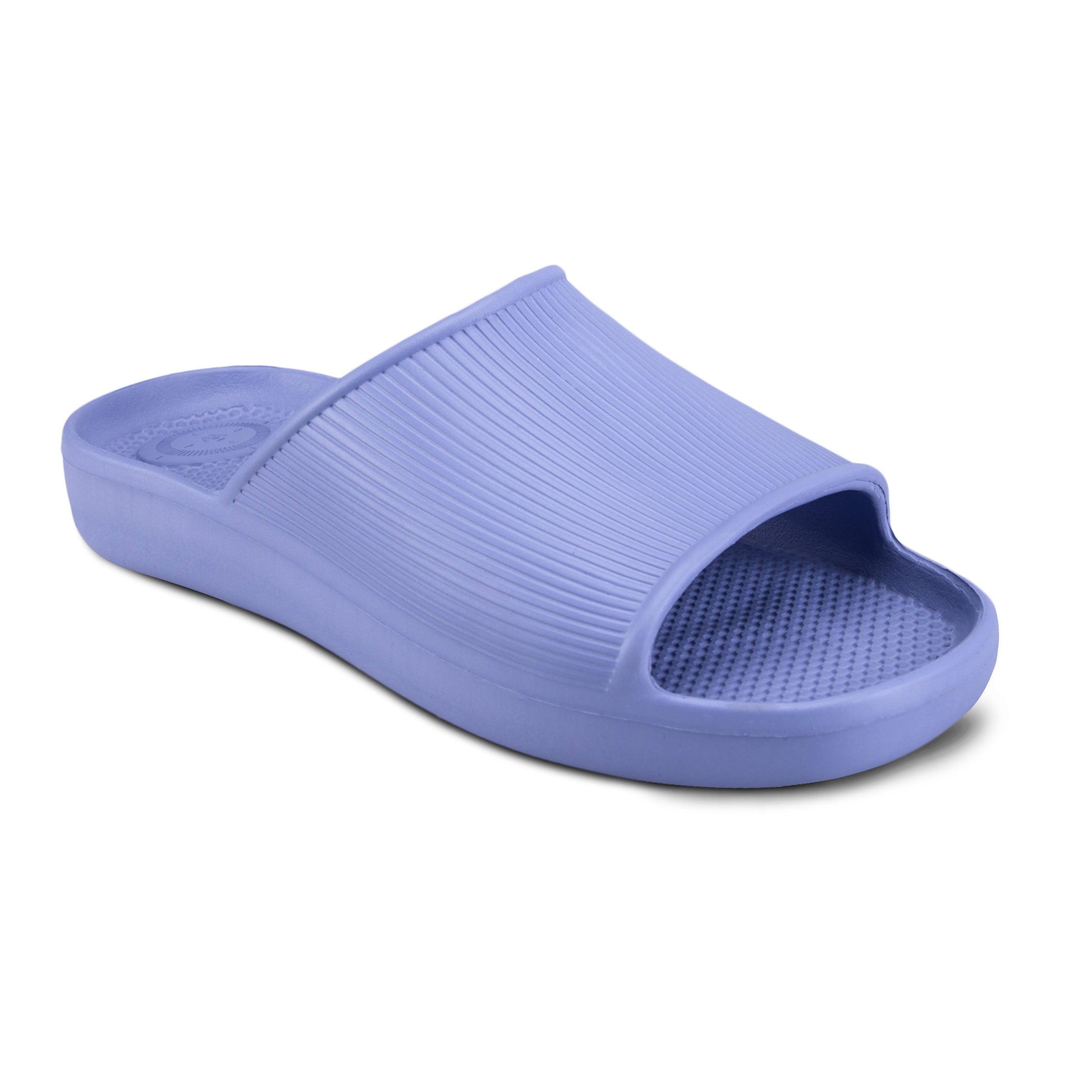 Women's Ribbed Platform Slide - Image 13
