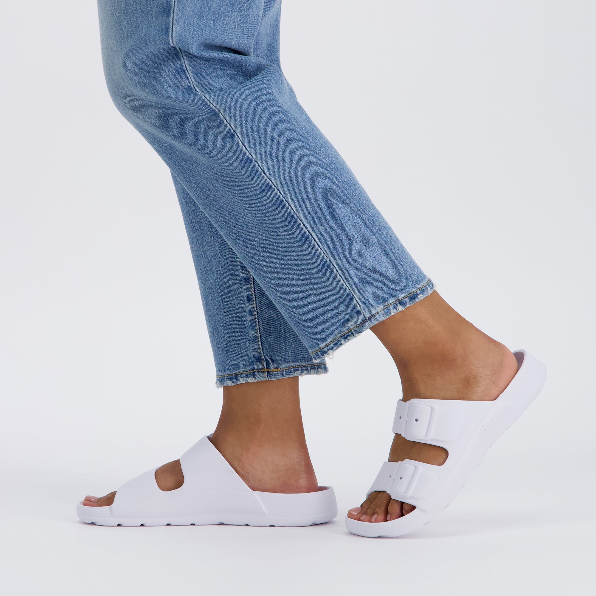Women's Molded Double Buckle Slide - Image 24