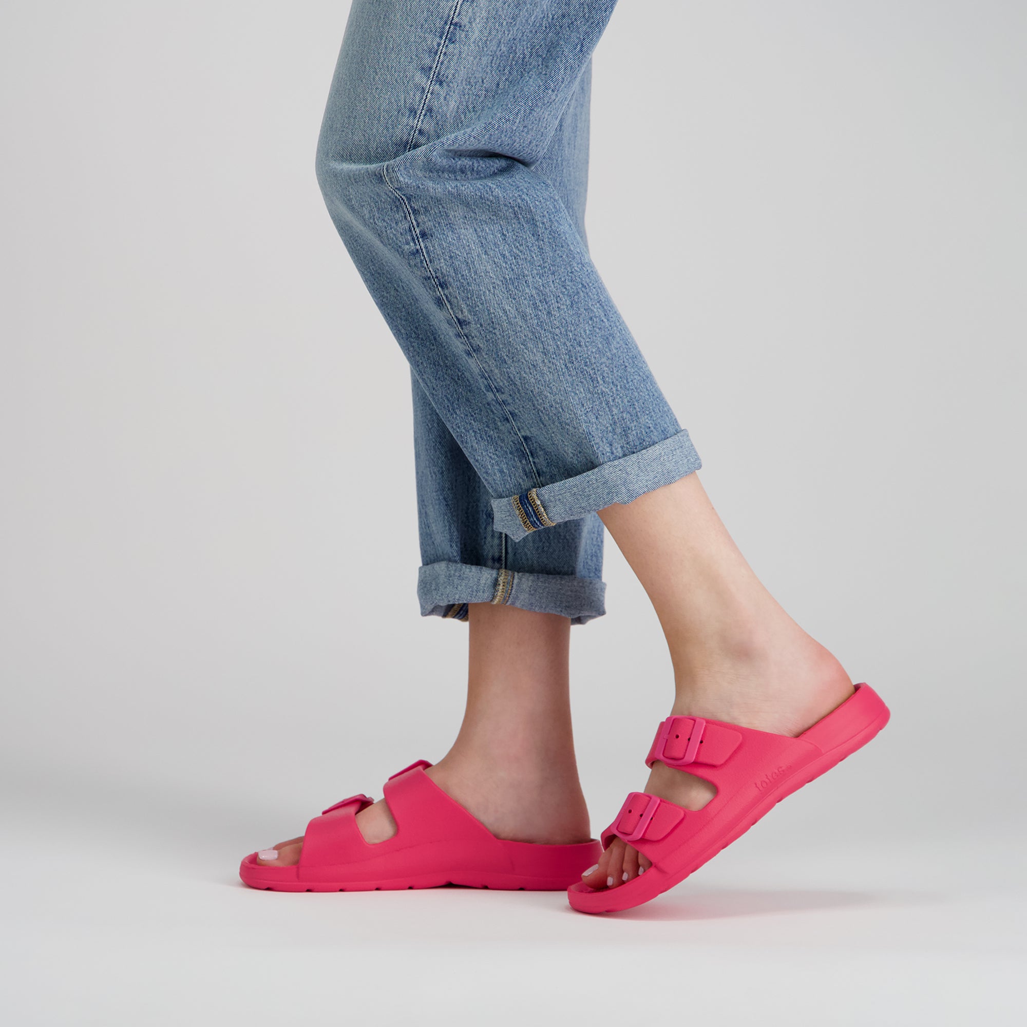 Women's Adjustable Double Buckle Slide - Image 8