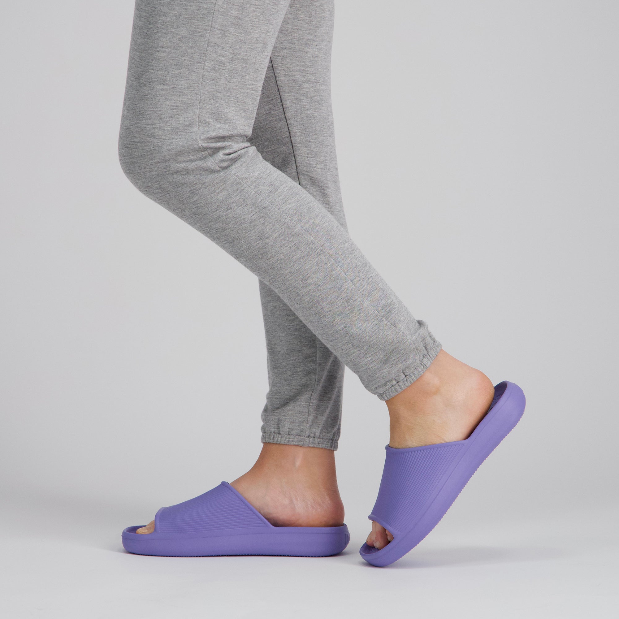 Women's Ribbed Platform Slide - Image 18