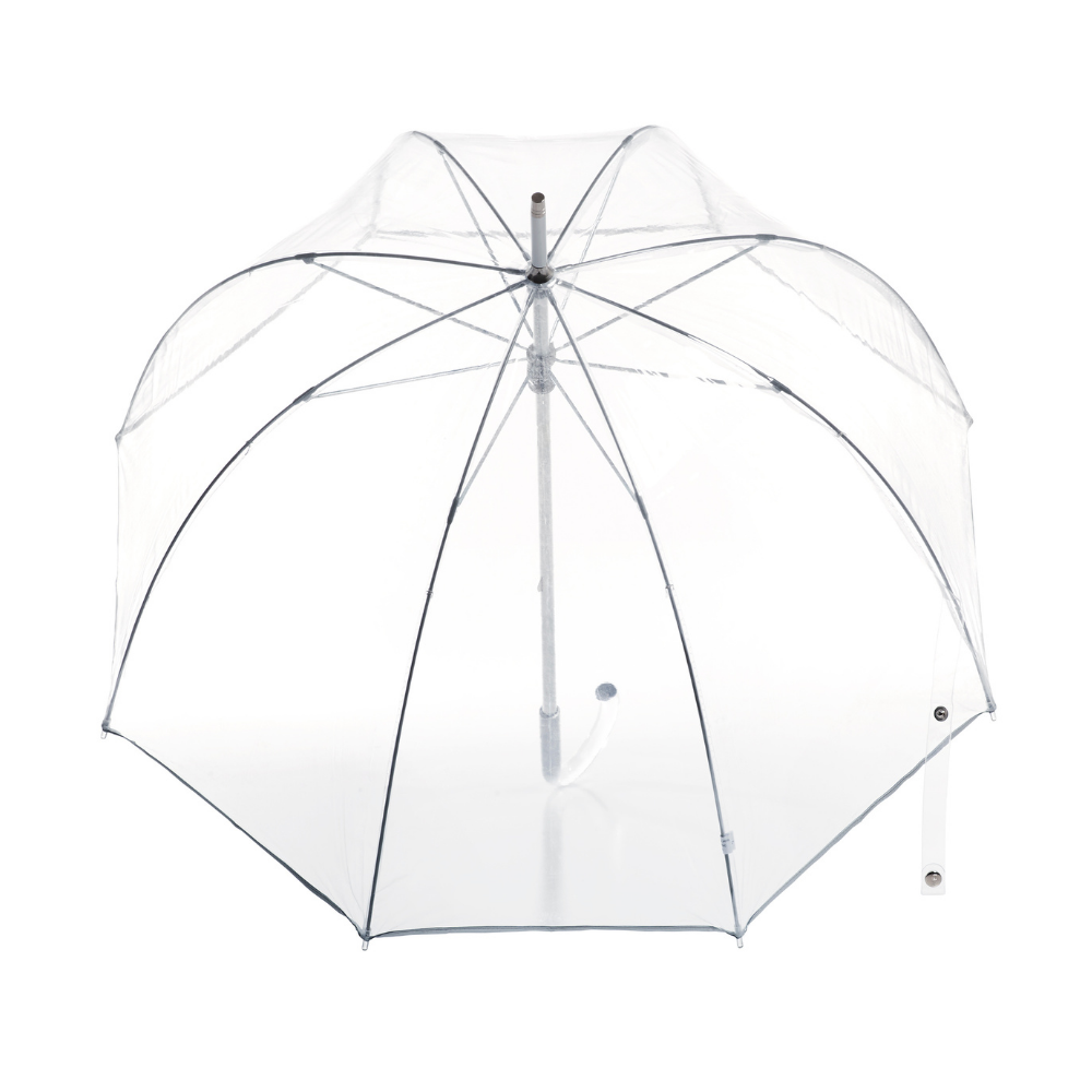 Clear Bubble Umbrella with Clear Acrylic Handle - Image 3