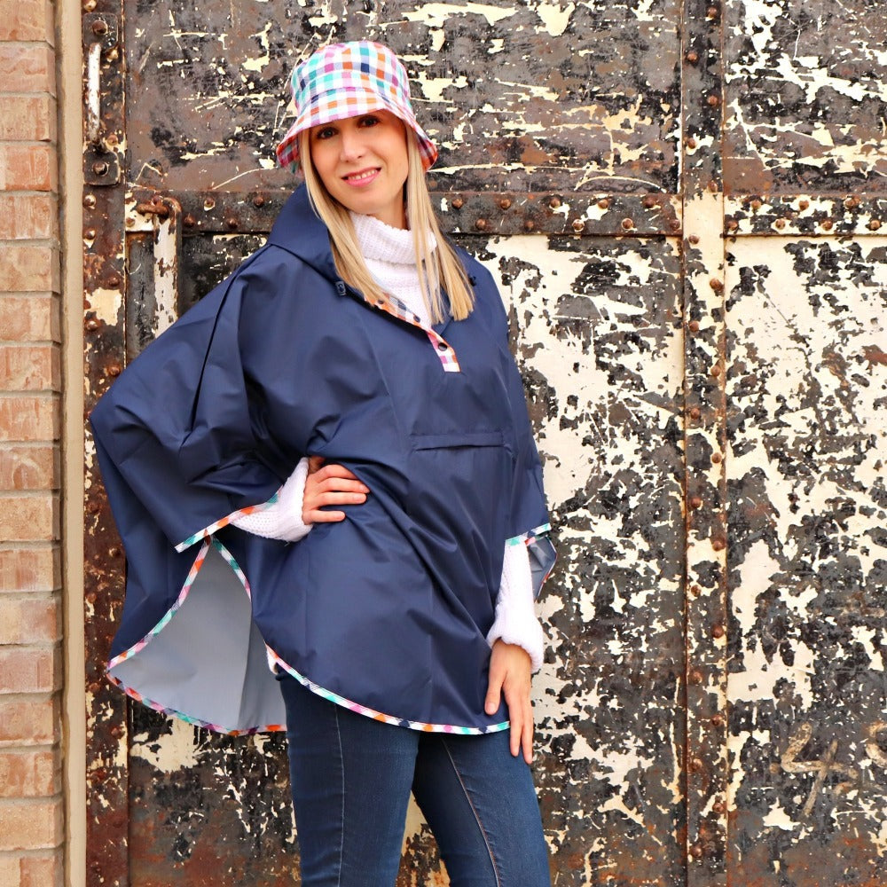 Women's Reversible Rain Poncho - Image 29